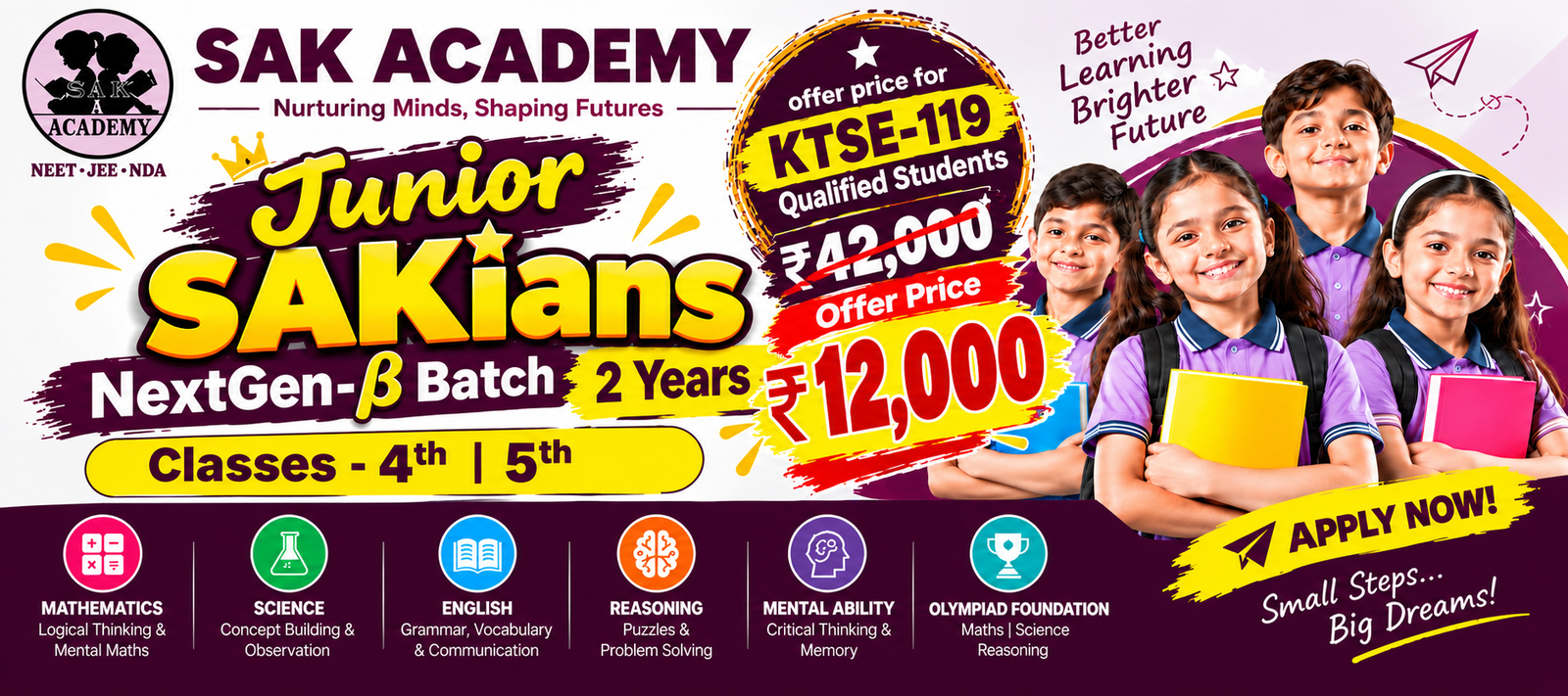Junior SAKians NextGen-β Batch